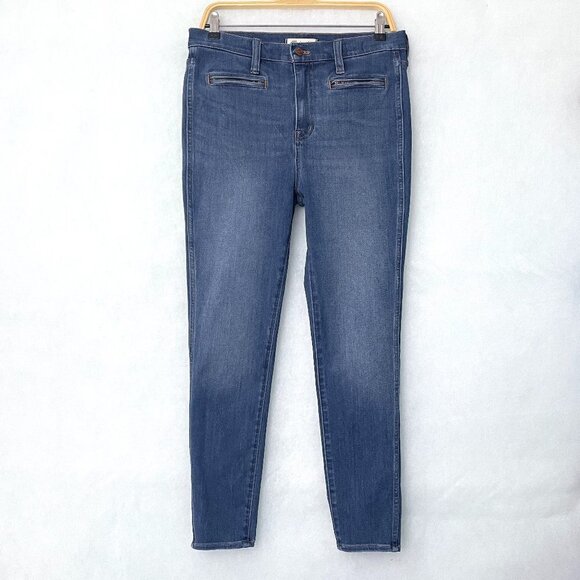 Madewell Women's Jeans Roadtripper Jeggings High Rise Medium Wash size 29 - Picture 1 of 10